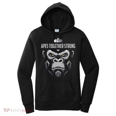 Apes Together Strong Gorilla HODL Stocks Women's Hoodie