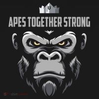 Apes Together Strong Gorilla HODL Stocks Mousepad thumb 1