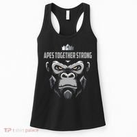 Apes Together Strong Gorilla HODL Stocks Women's Tank Top thumb 0