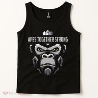 Apes Together Strong Gorilla HODL Stocks Tank Top thumb 2