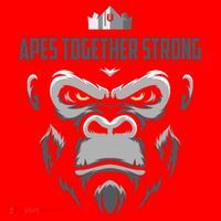 Apes Together Strong Gorilla HODL Stocks Santa Hat thumb 1
