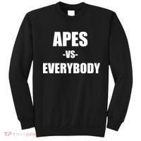 Apes Vs Everybody Sweatshirt thumb 0