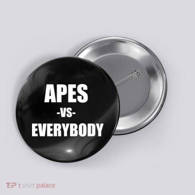 Apes Vs Everybody Button