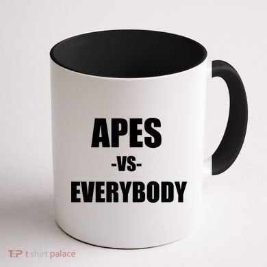 Apes Vs Everybody Coffee Mug back