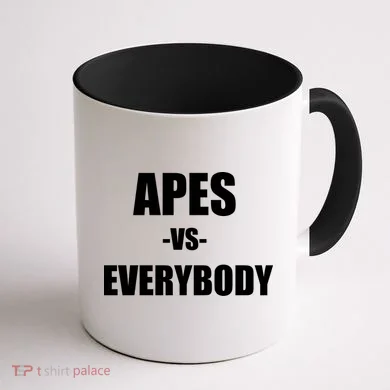 Apes Vs Everybody Coffee Mug back