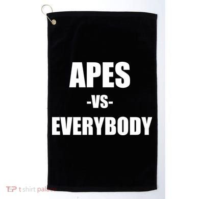 Apes Vs Everybody Golf Towel