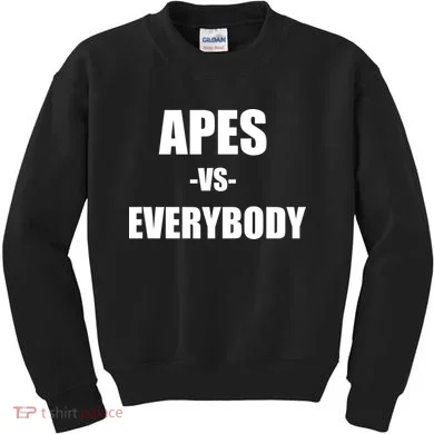 Apes Vs Everybody Kids Sweatshirt
