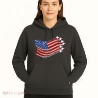 American Patriotic Fighter Jets Usa Flag Hoodie thumb 5
