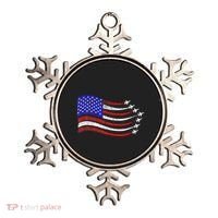 American Patriotic Fighter Jets Usa Flag Waving Ornament thumb 0