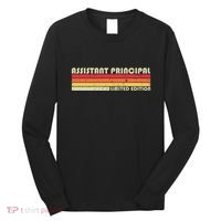 Assistant Principal Funny Job Title Birthday Worker Idea Long Sleeve Shirt thumb 0
