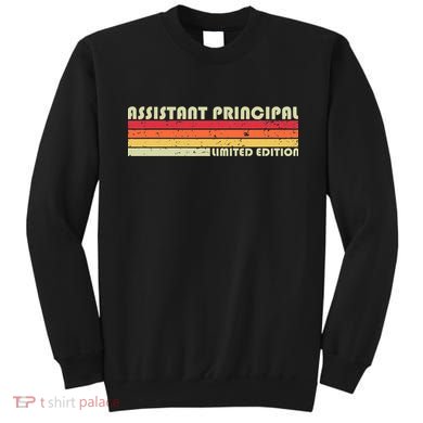 Assistant Principal Funny Job Title Birthday Worker Idea Sweatshirt
