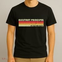 Assistant Principal Funny Job Title Birthday Worker Idea T-Shirt thumb 3