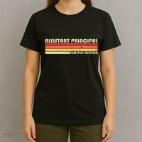 Assistant Principal Funny Job Title Birthday Worker Idea T-Shirt thumb 4