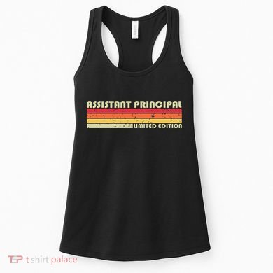 Assistant Principal Funny Job Title Birthday Worker Idea Women's Tank Top