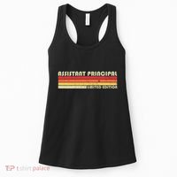 Assistant Principal Funny Job Title Birthday Worker Idea Women's Tank Top thumb 0
