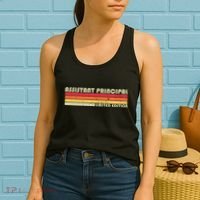 Assistant Principal Funny Job Title Birthday Worker Idea Women's Tank Top thumb 2
