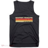 Assistant Principal Funny Job Title Birthday Worker Idea Tank Top thumb 0