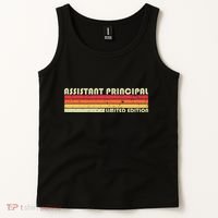 Assistant Principal Funny Job Title Birthday Worker Idea Tank Top thumb 2