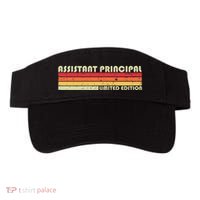 Assistant Principal Funny Job Title Birthday Worker Idea Visor thumb 0