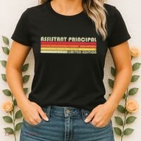 Assistant Principal Funny Job Title Birthday Worker Idea Women's T-Shirt thumb 2