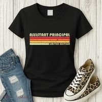 Assistant Principal Funny Job Title Birthday Worker Idea Women's T-Shirt thumb 3
