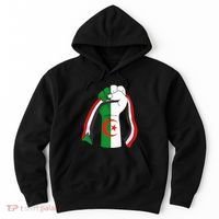 Algerian Palestinian Flag Algeria Stand With Palestine Hoodie thumb 0