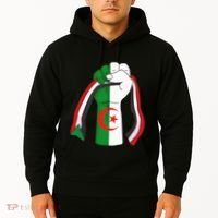 Algerian Palestinian Flag Algeria Stand With Palestine Hoodie thumb 2