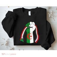 Algerian Palestinian Flag Algeria Stand With Palestine Sweatshirt thumb 2