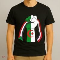Algerian Palestinian Flag Algeria Stand With Palestine T-Shirt thumb 3