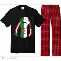 Algerian Palestinian Flag Algeria Stand With Palestine Pajama Set thumb 0