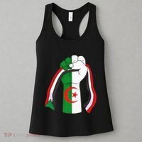 Algerian Palestinian Flag Algeria Stand With Palestine Women's Tank Top thumb 3