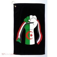 Algerian Palestinian Flag Algeria Stand With Palestine Golf Towel thumb 0