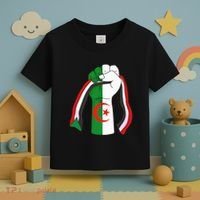 Algerian Palestinian Flag Algeria Stand With Palestine Toddler T-Shirt thumb 3