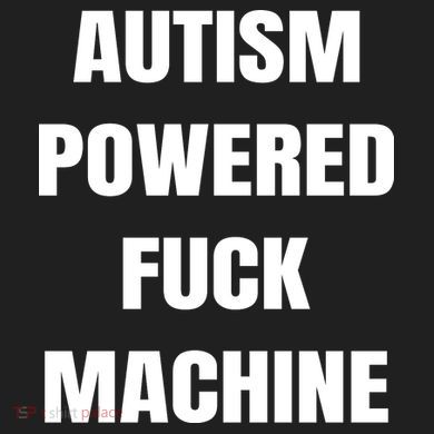 Autism Powered Fuck Machine Crop Fleece Hoodie