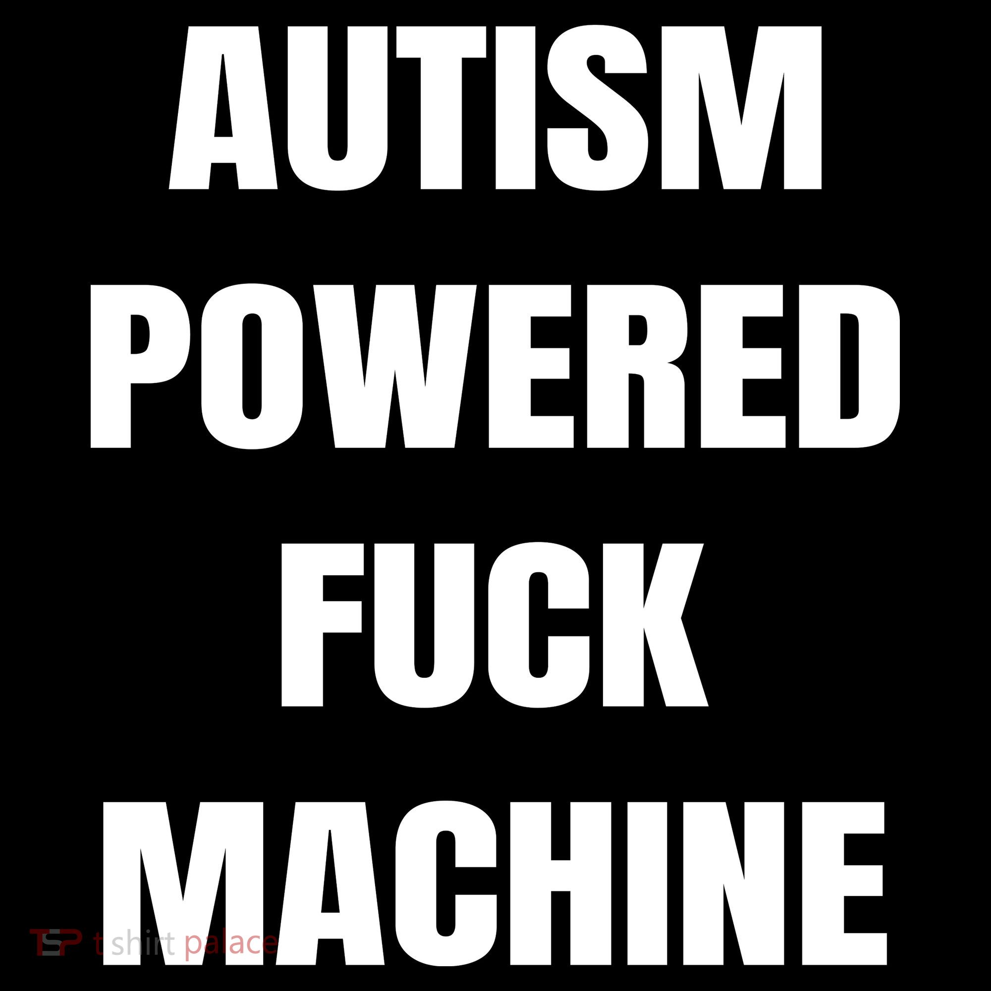 Autism Powered Fuck Machine Mousepad