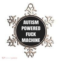 Autism Powered Fuck Machine Ornament thumb 0