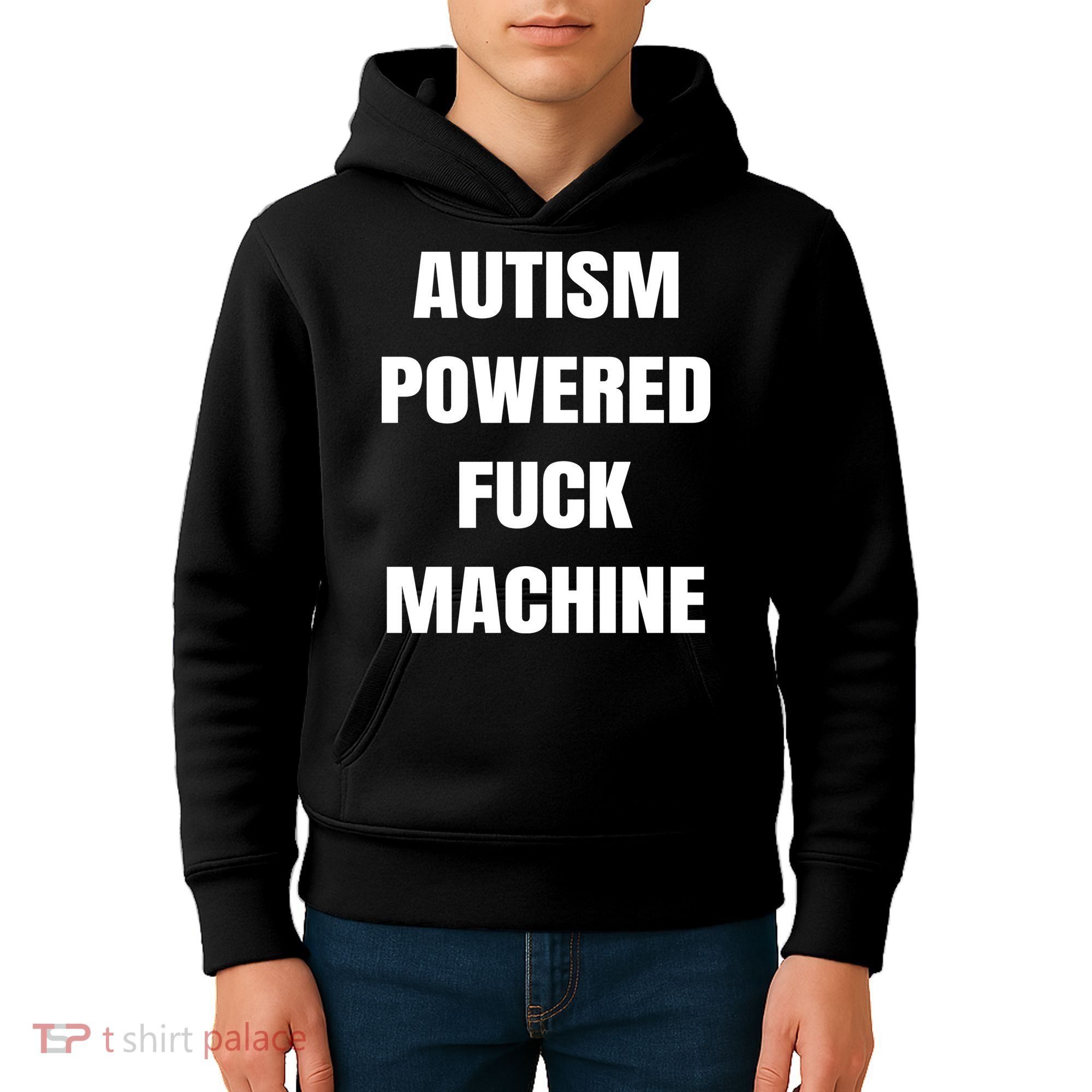 Autism Powered Fuck Machine Kids Hoodie