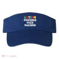 Autism Powered Fuck Machine Funny Autism Quote Gift Visor thumb 0