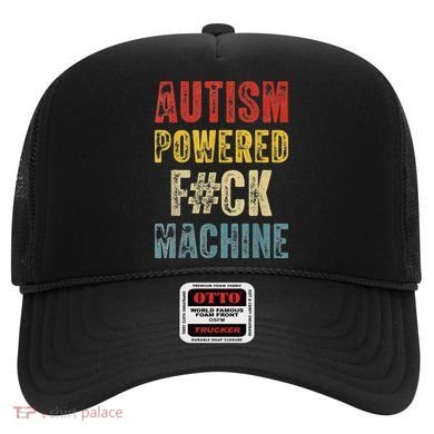Autism Powered Fck Machine Retro Health Hat
