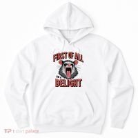 Angry Possum First Of All Im A Delight Possum Meme Hoodie thumb 0