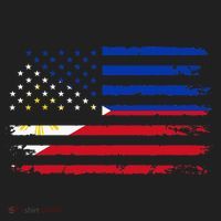 American Philippines Flag Women's Sweatshirt thumb 2