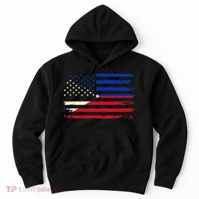 American Philippines Flag Hoodie