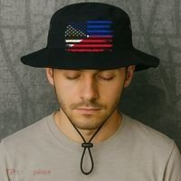 American Philippines Flag Bucket Hat thumb 2