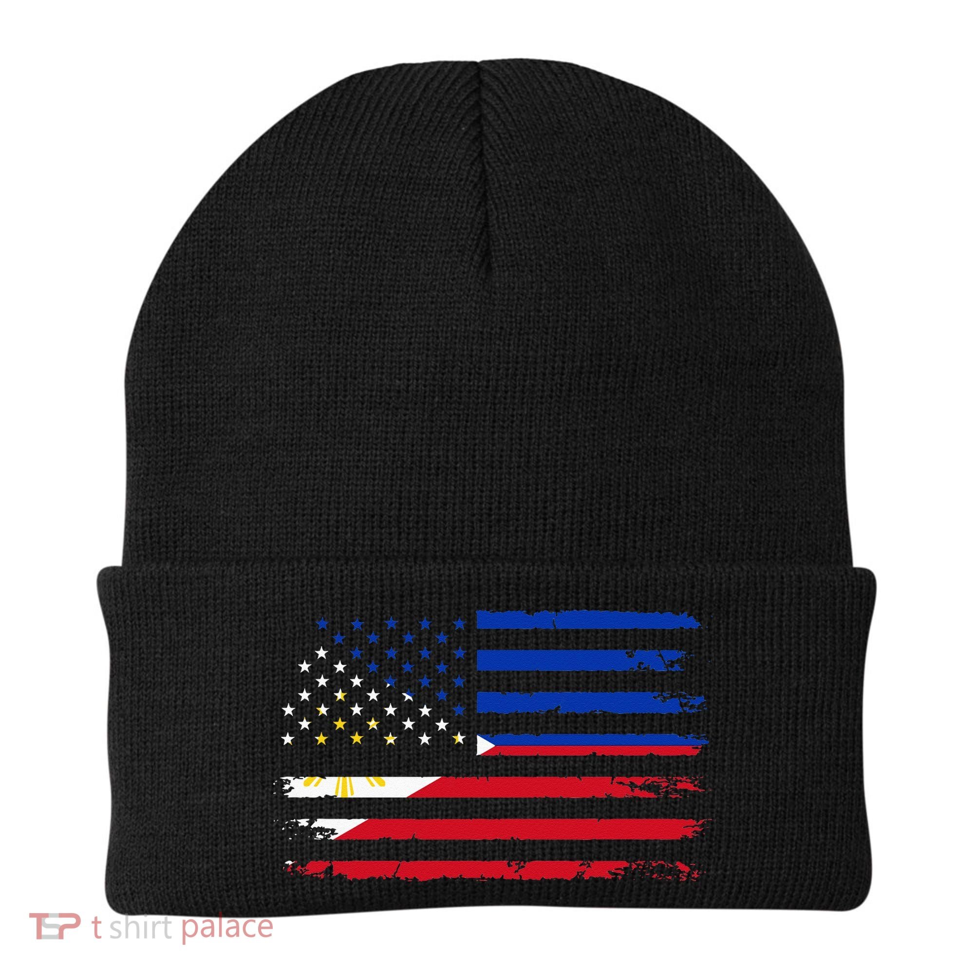 American Philippines Flag Beanie