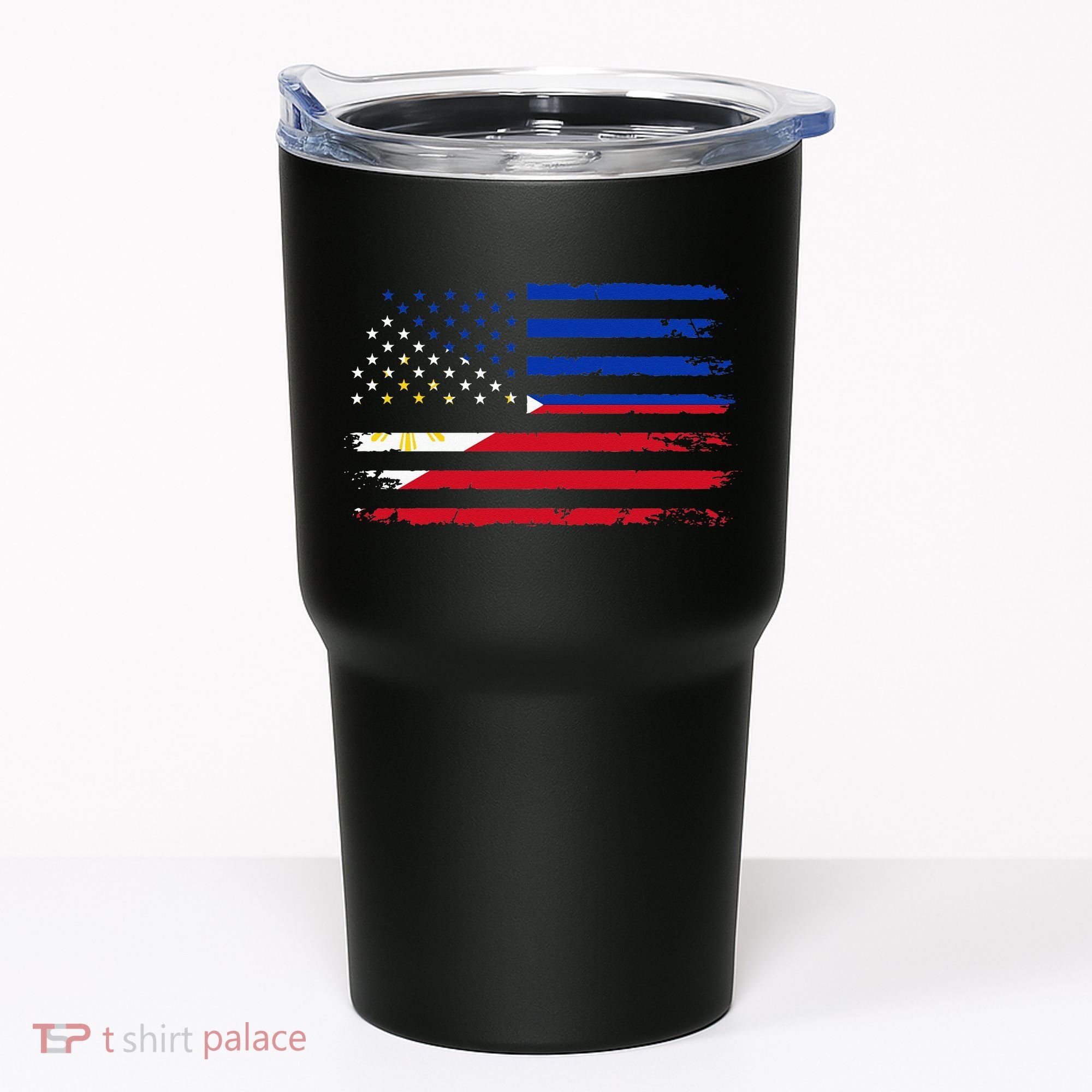 American Philippines Flag Tumbler