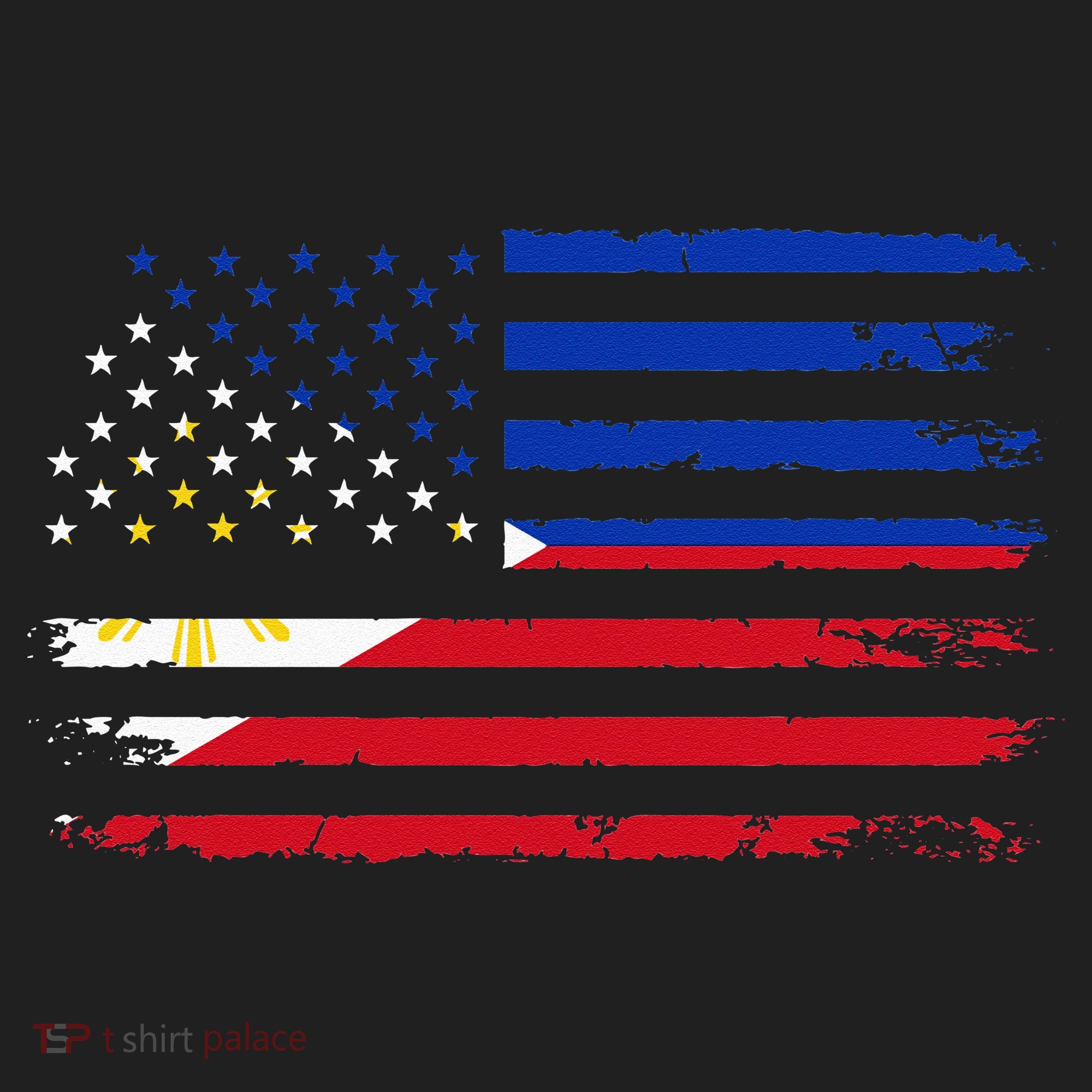 American Philippines Flag Tumbler