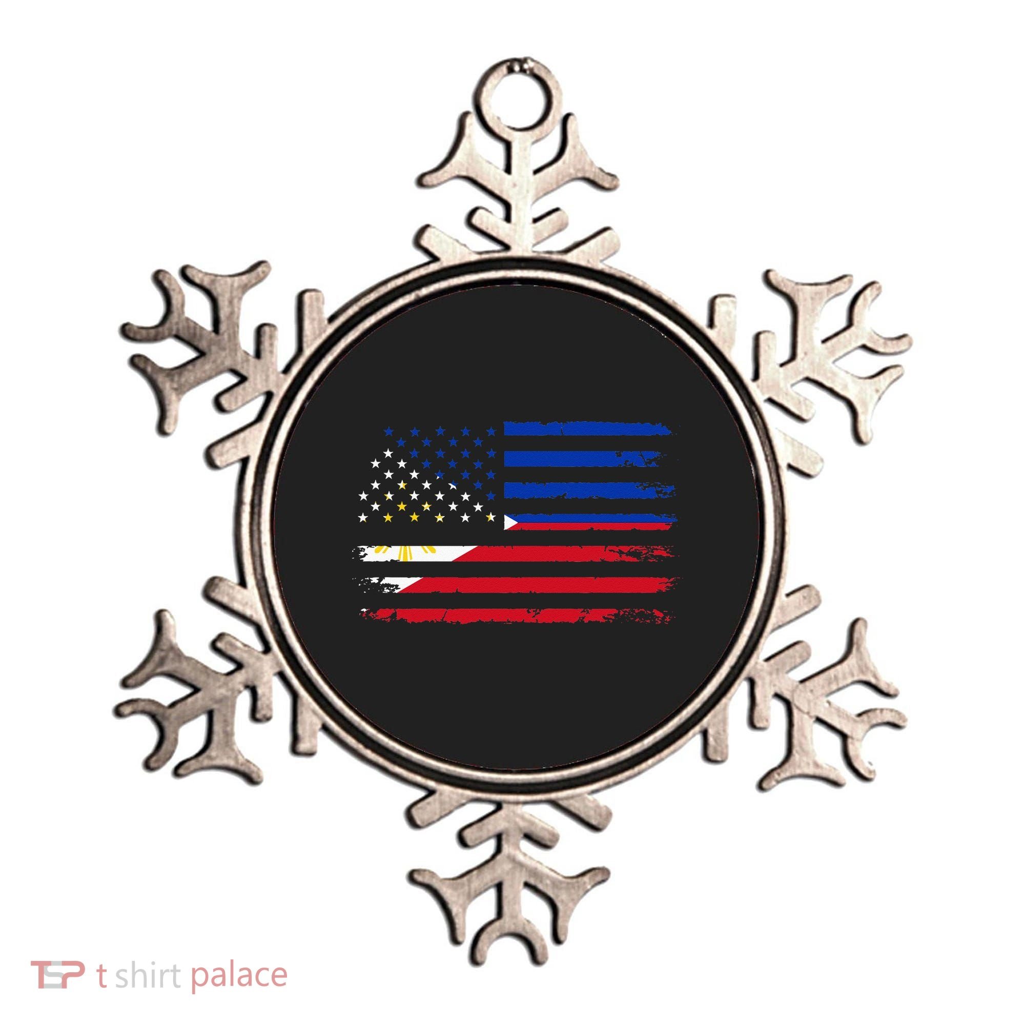 American Philippines Flag Ornament