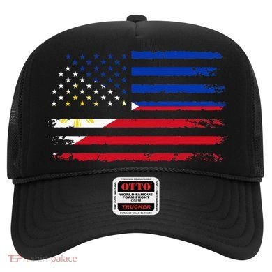 American Philippines Flag Hat