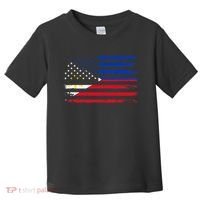 American Philippines Flag Toddler T-Shirt thumb 0