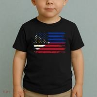 American Philippines Flag Toddler T-Shirt thumb 2